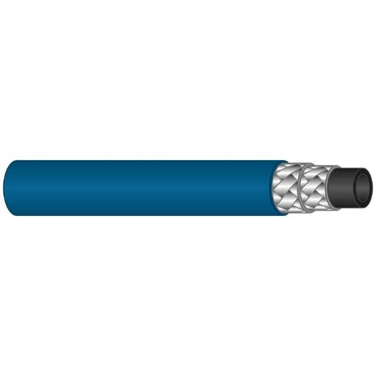 Afbeeldingen van Slang 2SN-10-400 bar 150°C Blauw glad