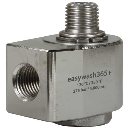 Afbeeldingen van Haakse swivel 3/8BI:1/4BU easywash