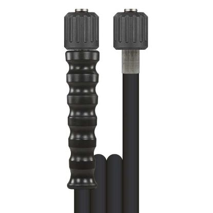 Afbeeldingen van Slang 2SN-08 glad ZW 30 M.RVS -Swivel 22
