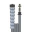 Afbeeldingen van Slang 2SC-08 grijs 10 M.insteekn.11 mm :