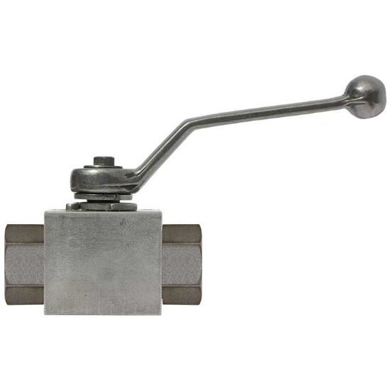 Afbeeldingen van Kogelkraan 3/4BI 315 Bar RVS V4A