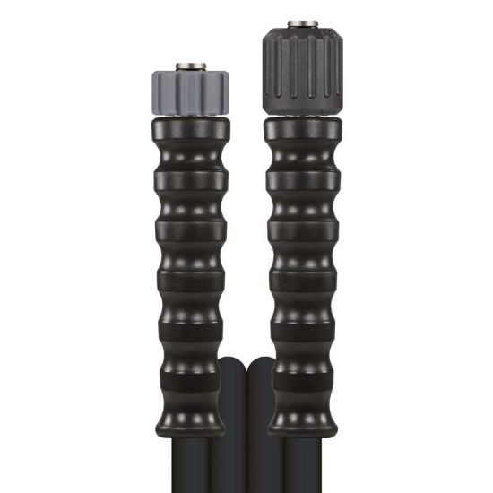 Afbeeldingen van Slang 1SN-08 glad ZW 15 M.RVS -Swivel21
