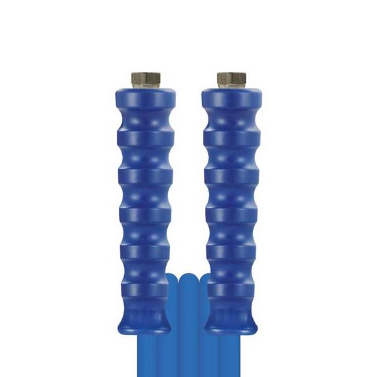 Afbeeldingen van Slang 1SN-06 BL  3,6 M.DKR 1/4" + GKS Bl
