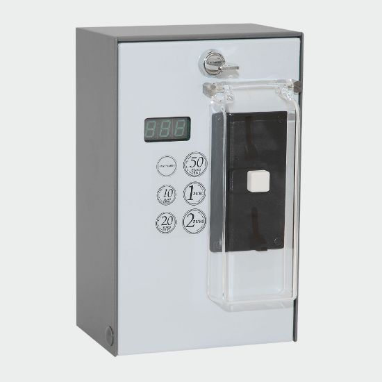Afbeeldingen van Muntautomaat EMS-82 24V; RVS Spritzbesch