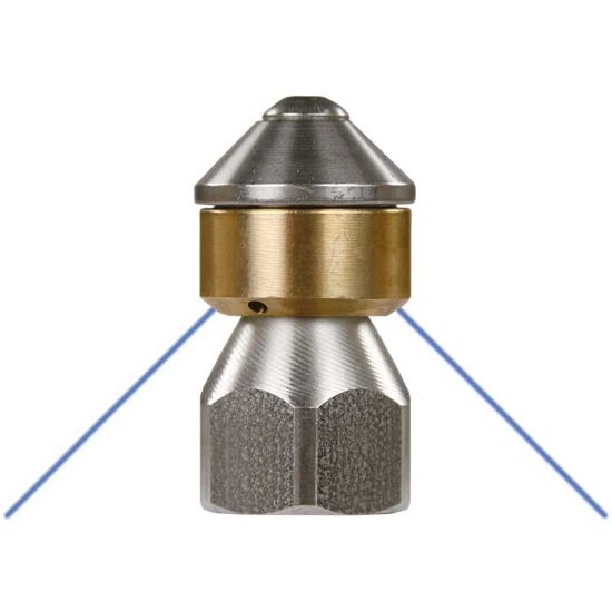 Afbeeldingen van Rioolnozzle ST-49.1 Roterend 3/8BI 200