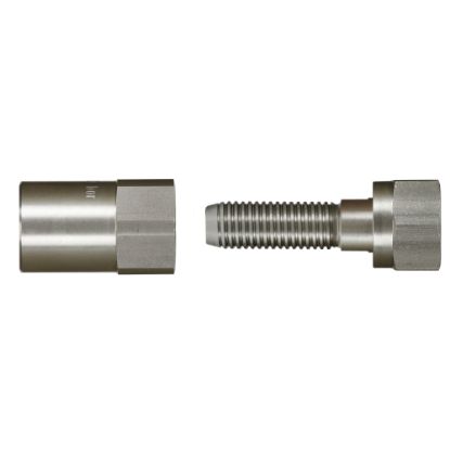Afbeeldingen van Schroef armatuur cpl. DKR 1/2 NW 12 RVS