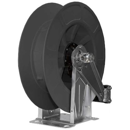 Afbeeldingen van Slanghaspel  21M. 22BU RVS /ABS zwart