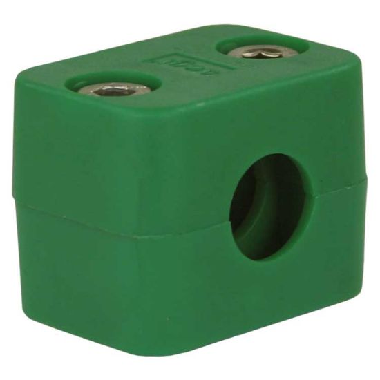 Afbeeldingen van Buisklem 15 mm met schroeven