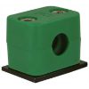 Afbeeldingen van Buisklem 18 mm met lasplaat