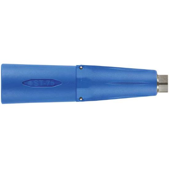 Afbeeldingen van Schuimnozzle ST-75-1,6 1/4BI RVS /Blauw