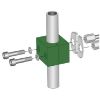Afbeeldingen van Buisklem 15 mm met schroeven