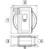 Afbeeldingen van Slanghaspel ST-40/12/2 1/2 BI RVS