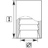 Afbeeldingen van Pershuls NW 12 1-ST RVS 1.4305