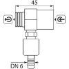 Afbeeldingen van Injector RM300 3/8"BI/3/8"BU 1.8 met Dos