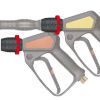 Afbeeldingen van Swivel ST-345 1/4"BI-BU rood