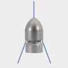 Afbeeldingen van Rioolnozzle granaat-20° 1/4"BI 1xv 6xh 1