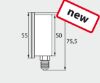 Afbeeldingen van Manometer 0-250 U 50 mm 1/4"BU WIKA