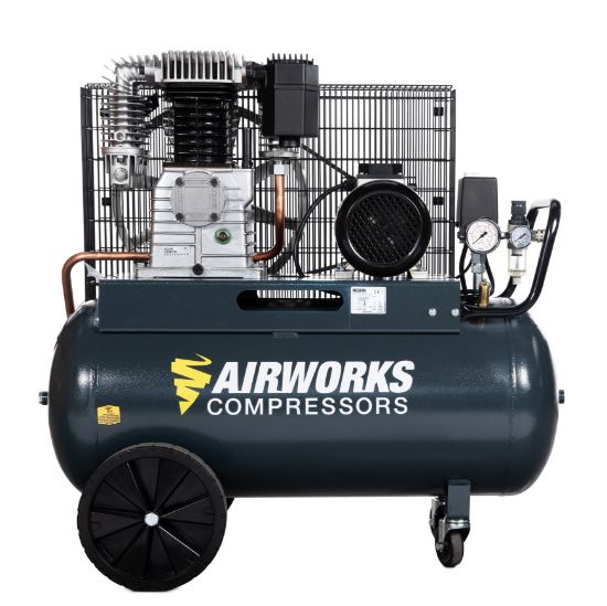 Afbeeldingen van Airworks 2 cilinder zuigercompressor 1.5
