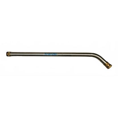 Afbeeldingen van Buis inox, gebogen (slijkzuiger)