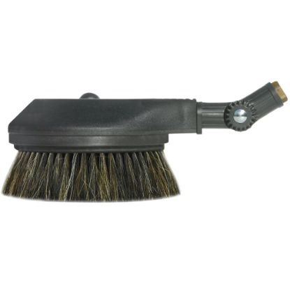 Afbeeldingen van Wasborstel roterend natuurhaar met Swive