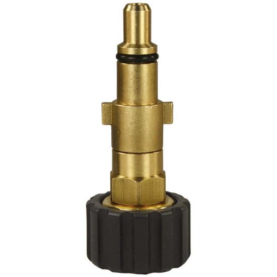 Afbeeldingen van Adapternippel KW Hobby : HV 22 Messing