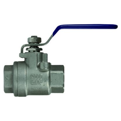 Afbeeldingen van Kogelkraan 1/4BI 140 Bar RVS