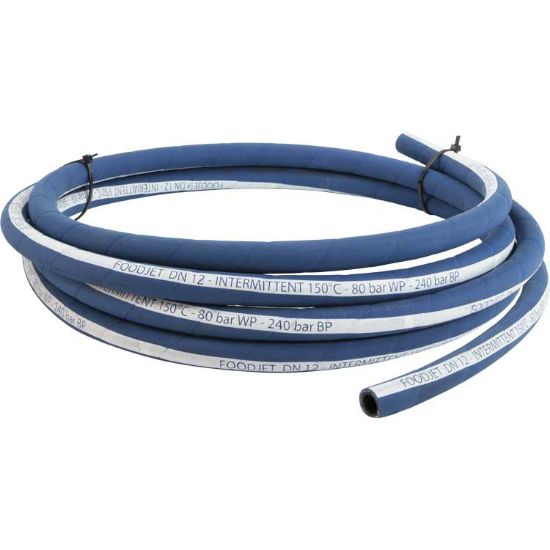 Afbeeldingen van Slang Foodjet DN 12 Blauw80 bar 150°C