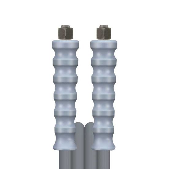 Afbeeldingen van Slang 2SN-08 glad grijs 20 M.DKL 16 +