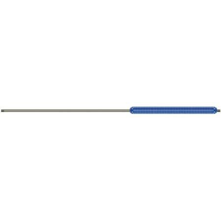 Afbeeldingen van Lans met iso 500 RVS Blauw