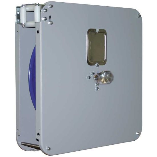 Afbeeldingen van Slanghaspel SoST-14-300 E:3/8 A:1/2 PU