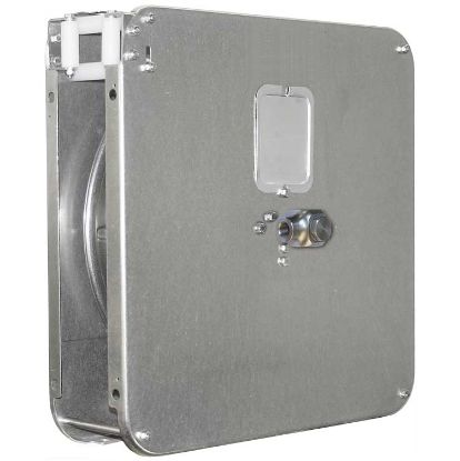 Afbeeldingen van Slanghaspel SoST-14-300 E:3/8 A:1/2 RVS