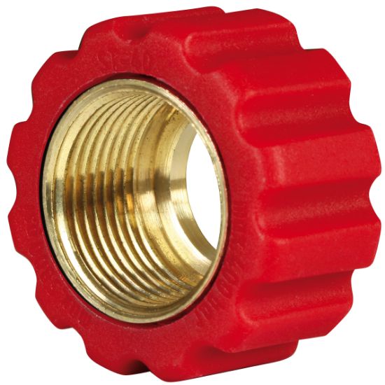 Afbeeldingen van Wartelmoer 22x1,5 16,4 mm Rood