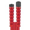 Afbeeldingen van Slang 1SN-08-315 rood 20 M.RVS -Swivel 2