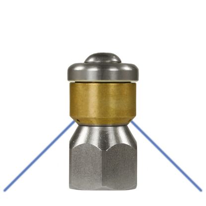 Afbeeldingen van Rioolnozzle Roterend 1/4BI 3x1,0 080