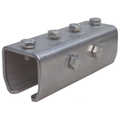 Afbeeldingen van Verbindingsmof 28x30 mm RVS