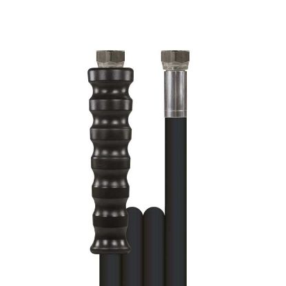 Afbeeldingen van Slang 1SN-08 ZW 10 M.DKR 3/8 + 1xKBS zwa