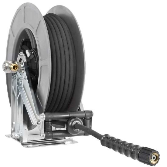 Afbeeldingen van Slanghaspel  2SC-08 20M.ZW M22-draaib.