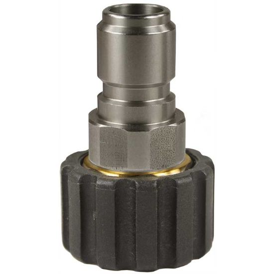 Afbeeldingen van Insteeknippel ST-3100 M22BI RVS /Messing