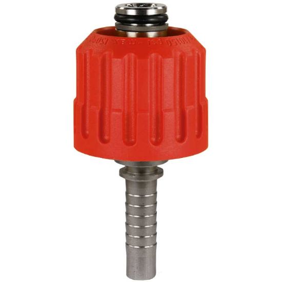 Afbeeldingen van Persnippel DKO NW 10 met moer M 24 RVS