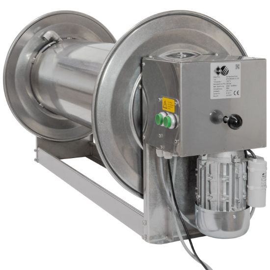 Afbeeldingen van Slanghaspel STKI 70M. 1/2I"G RVS 230V/50