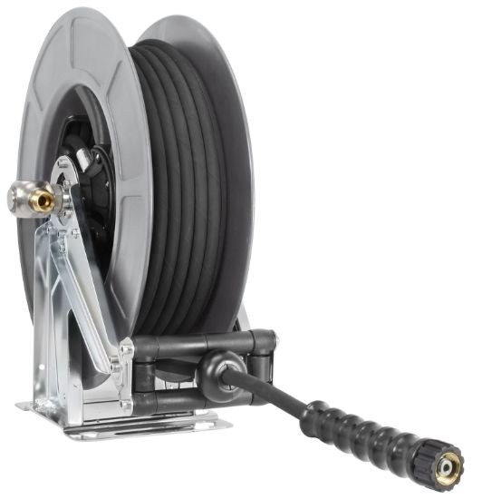 Afbeeldingen van Slanghaspel  2SC-08 20M.ZW M22 RVS /PVC