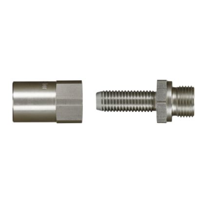 Afbeeldingen van Schroef armatuur cpl. AGR 1/2 NW 12 RVS