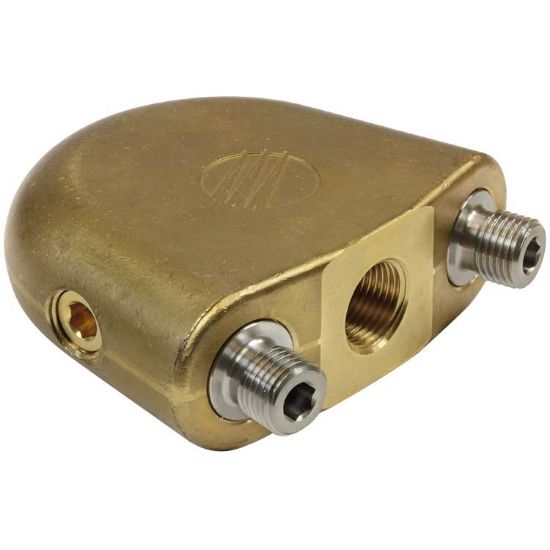 Afbeeldingen van Nozzlehouder met 2 uitgangen 3/8"BI 2x1/