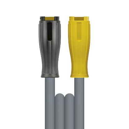 Afbeeldingen van Slang 2SN-08 glad GR 10 M.RVS -Swivel 22