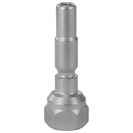 Afbeeldingen van Insteeknippel 1/4"BI KR RVS