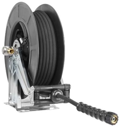 Afbeeldingen van Slanghaspel  1SN-08-315B. 20M.ZW M22 zwa