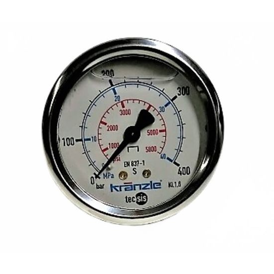 Afbeeldingen van Manometer 400 bar 63MM 1/4"