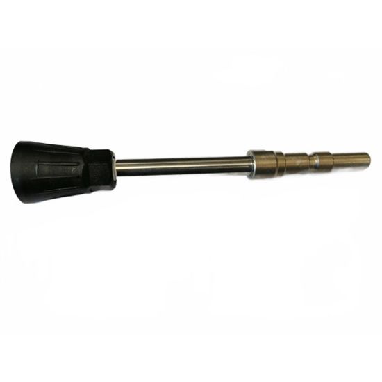 Afbeeldingen van Lans 100 MM inox + steeknippel D12 zonde