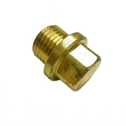 Afbeeldingen van Stop messing 1/4" (met kraag)