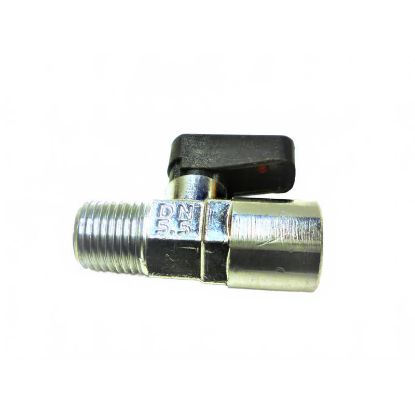 Afbeeldingen van Kogelkraan 1/4" M/V brandstoffilter